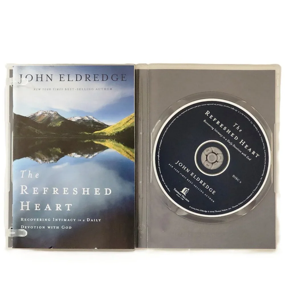 The Refreshed Heart Devotional Journal & 2 Audio CD by John Eldredge